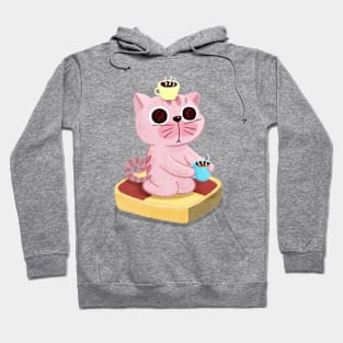 Tea cat Hoodie